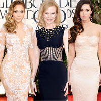 Mỹ nhân kiêu sa trên thảm đỏ Quả Cầu Vàng