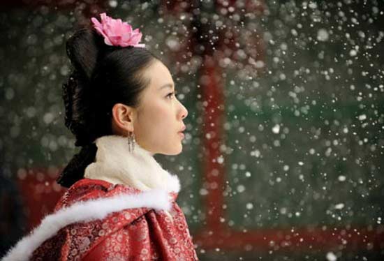 Ngất ngây cảnh sao Hoa ngữ đẹp ngời ngời dưới tuyết - 1