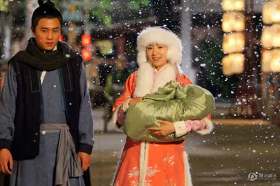 Ngất ngây cảnh sao Hoa ngữ đẹp ngời ngời dưới tuyết - 11