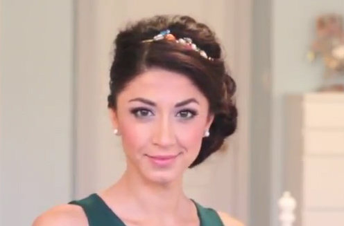 Xinh xinh tóc vấn dự tiệc - 1