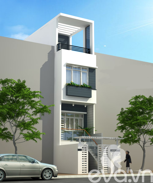 Xây nhà 4 tầng hiện đại nhất phường - 5