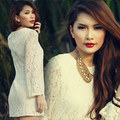 Thời trang - Lan Hương gợi cảm với sắc trắng tinh khiết