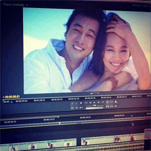 Lộ ảnh So Ji Sub và Shin Min Ah tại Việt Nam - 1