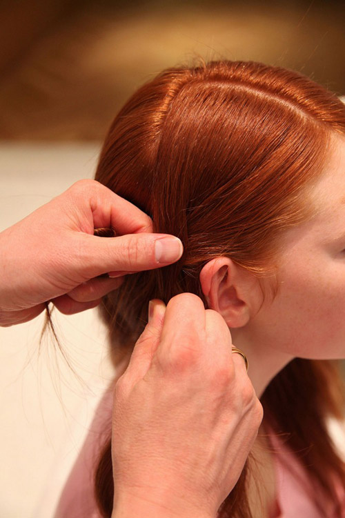 Tóc tết vương miện chỉ với 4 bước - 3