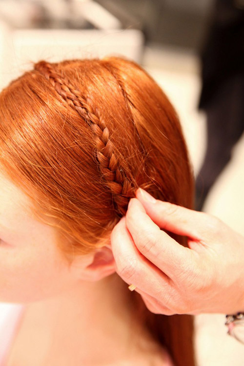 Tóc tết vương miện chỉ với 4 bước - 7