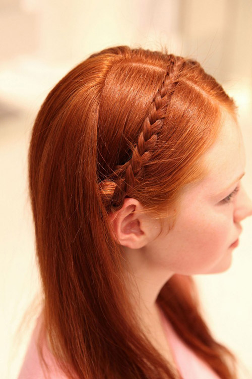 Tóc tết vương miện chỉ với 4 bước - 8