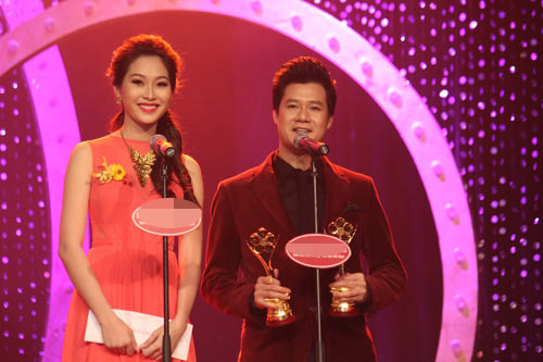 Hà Hồ, Mr Đàm nhận giải Mai Vàng - 6