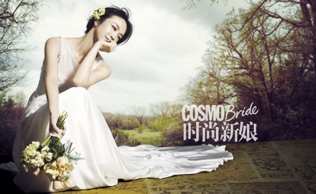 Thang Duy xuất hiện trên trang bìa của tạp chí Cosmo bride số tháng 3/2013 trong hình ảnh của 1 cô dâu dịu dàng, sang trọng và đậm chất cổ điển