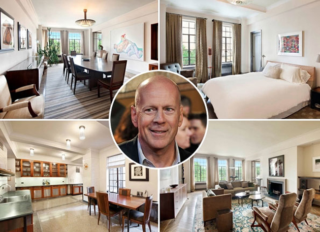 Bruce Willis mới quyết định sắm cho gia đình mình hẳn một căn hộ sang trọng giá tới gần 8,7 triệu USD (khoảng 183 tỷ VNĐ).
