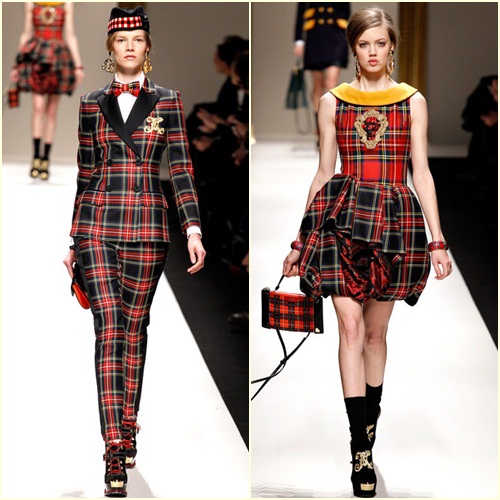 #039;Phát sốt#039; với sọc kẻ ô vuông của Moschino - 3