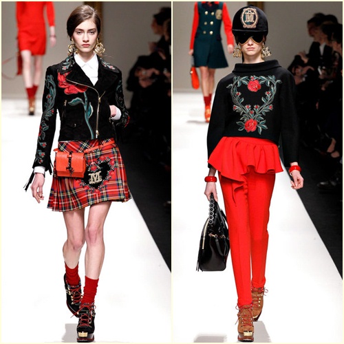#039;Phát sốt#039; với sọc kẻ ô vuông của Moschino - 8