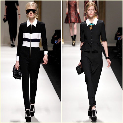 #039;Phát sốt#039; với sọc kẻ ô vuông của Moschino - 16