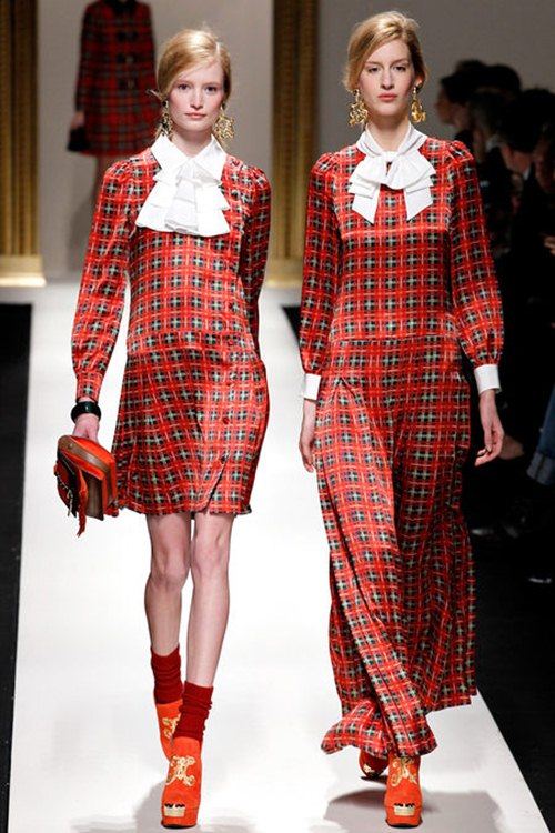 #039;Phát sốt#039; với sọc kẻ ô vuông của Moschino - 20