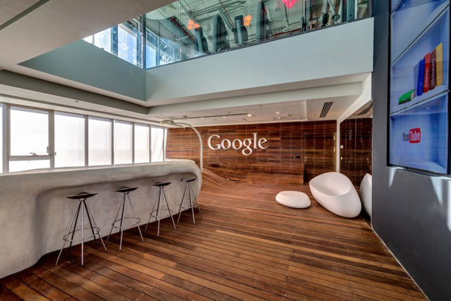 Sự sáng tạo của Google là không giới hạn, điều đó phần nào thể hiện qua cách trang trí văn phòng của họ tại Tel Aviv, Israel.