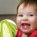 Làm mẹ - Ăn khổ qua bé mau mọc răng?