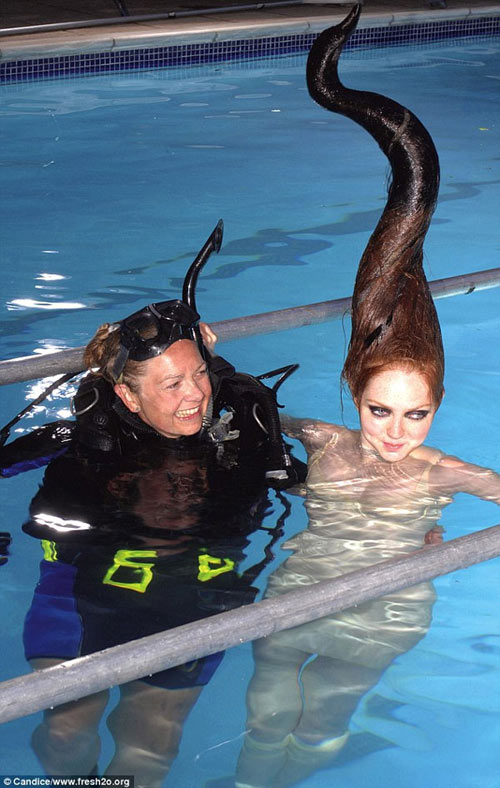 Eva quot;soiquot;: Kelly Brook hóa nàng tiên cá - 8