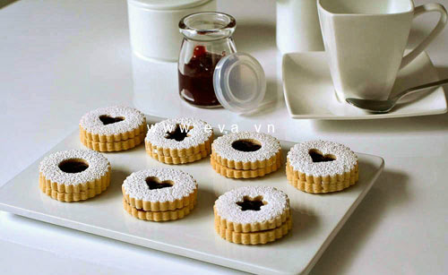 Bánh Linzer cookies thơm ngon kiểu Áo - 6