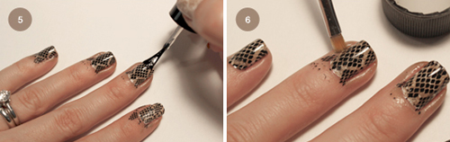 Năm Tỵ chơi nail vẩy rắn - 4