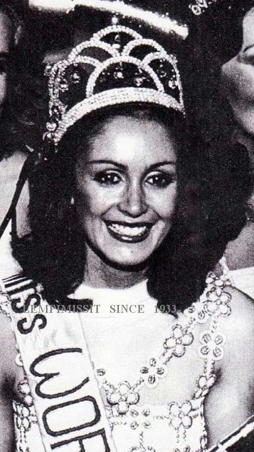 Ngắm 11 vương miện của lịch sử Miss World - 14