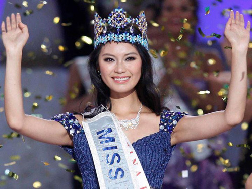 Ngắm 11 vương miện của lịch sử Miss World - 19