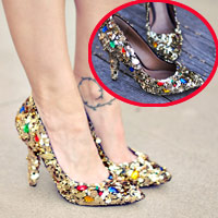 Eva khéo tay: Giày sequin lộng lẫy cho nàng tiệc tùng - 12
