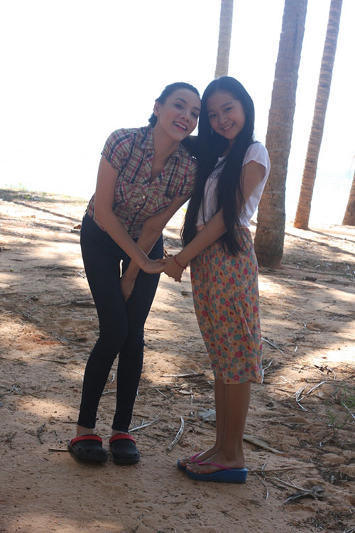 Trang Nhung, Tam Triều Dâng nhí nhảnh ngoài biển - 7