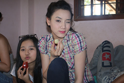 Trang Nhung, Tam Triều Dâng nhí nhảnh ngoài biển - 9