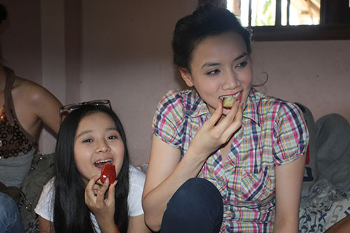 Trang Nhung, Tam Triều Dâng nhí nhảnh ngoài biển - 10