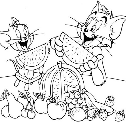 Bé Tập Vẽ Tô Màu - Tom & Jerry 4 Khám Phá Nguồn Tri Thức Bất Tận