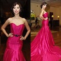 Thời trang - Hà Anh tỏa sáng với váy hồng  sexy