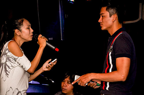 Cát Phượng - Phan Đinh Tùng đứng im tập hát - 9