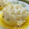 Bếp Eva - Bánh bao sữa hình nhím cho bé