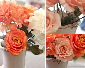 Nhà đẹp rạng rỡ với bình hoa màu cam - 6