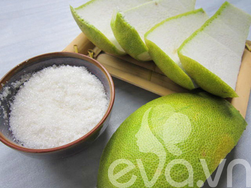 Ngất ngây với mứt vỏ bưởi thơm lừng - 1