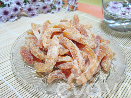 Mứt đu đủ cho Tết thêm hương vị - 11