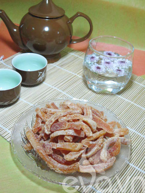 Mứt đu đủ cho Tết thêm hương vị - 8