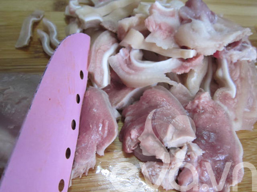 Tự làm giò xào ngon ngày Tết - 4