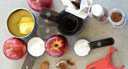 Bánh táo tẩm đường nóng hôi hổi - 1