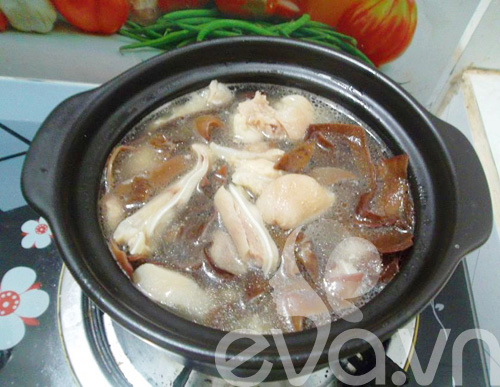 Thịt lợn nấu đông cho ngày Tết - 5