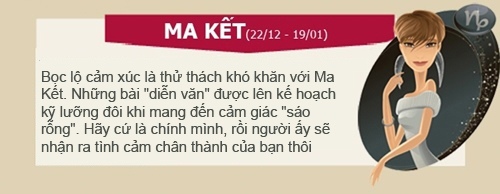 Bói tình yêu ngày 07/01 - 12