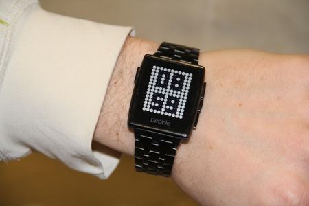 Đồng hồ thông minh Pebble phiên bản dây thép thời trang - 2
