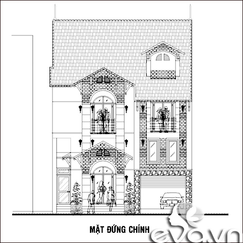 120m2 nhà phố Sài Gòn xây đáng tiền - 5