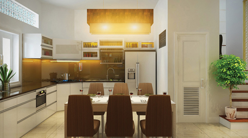 120m2 nhà phố Sài Gòn xây đáng tiền - 7