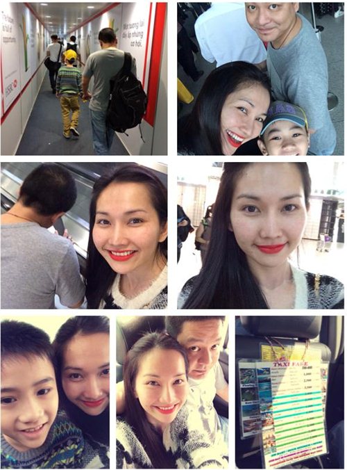 Kim Hiền hạnh phúc hôn chồng sắp cưới - 1