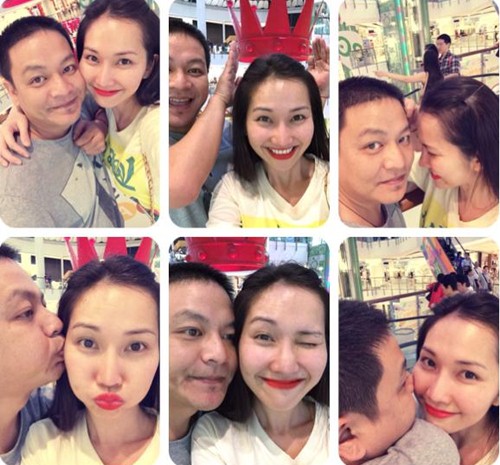 Kim Hiền hạnh phúc hôn chồng sắp cưới - 4