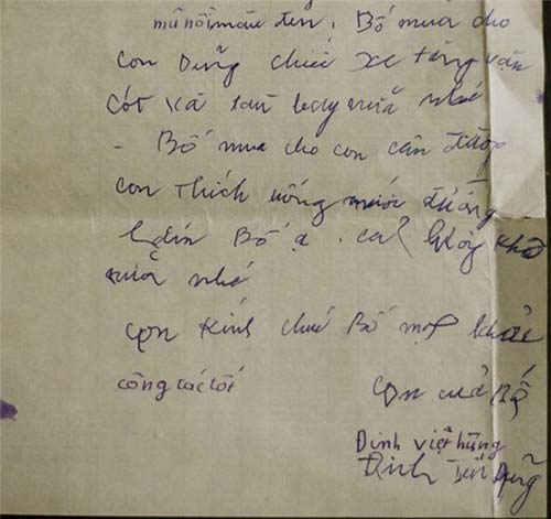 Thú vị bức thư năm 4 tuổi của GS Xoay - 1