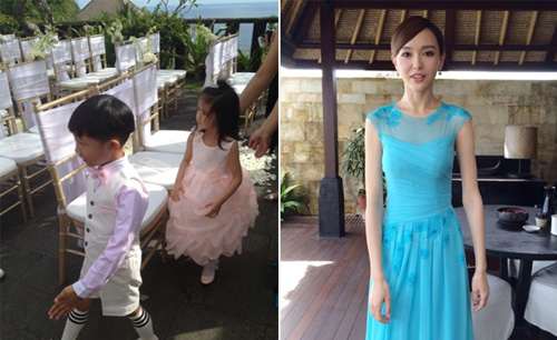 Dương Mịch khóa môi Khải Uy trong lễ cưới - 9