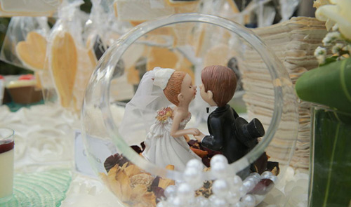 Dương Mịch khóa môi Khải Uy trong lễ cưới - 12