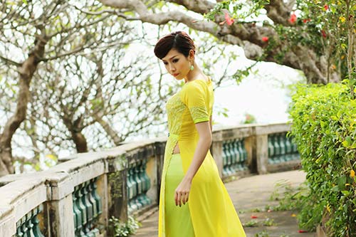 Phan Thu Quyên ấn tượng với gam vàng chanh - 10