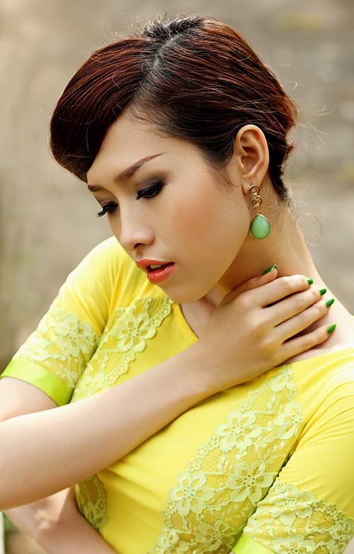 Phan Thu Quyên ấn tượng với gam vàng chanh - 8